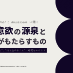 創作意欲の源泉と継続がもたらすもの